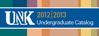 2012-2013 Undergraduate Catalog